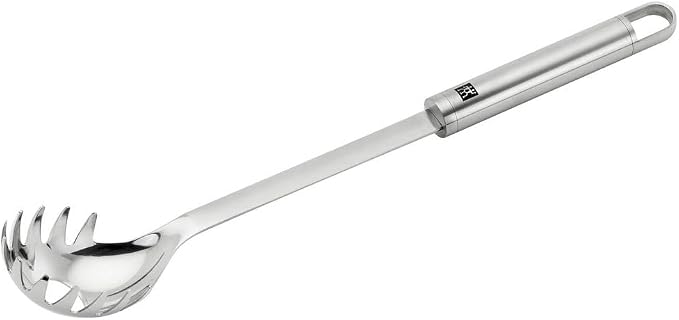 Zwilling Pro Pasta Ladle, Metallic Grey, 18/10 Stainless Steel, 33 cm