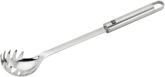 Zwilling Pro Pasta Ladle, Metallic Grey, 18/10 Stainless Steel, 33 cm