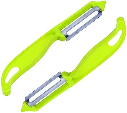 PARENCE. - Set of 2 14cm Vegetable Shoes, 2 Trees, peelers and Vegetables - Random Colors (Pink, Yellow, Blue, etc.)