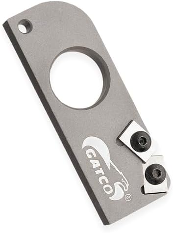GATCO MCS Military Carbide Sharpener – Manual Pocket Knife Sharpener with 40° Carbide Blades – Compact Handheld Sharpening Tool for Field, Hunting & Outdoor Use – Durable, Lightweight, Portable Design