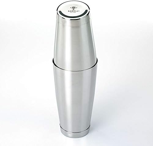 Barfly Cocktail Tin, Set (18 oz and 28 oz), Stainless Steel, Double Heavy Gauge
