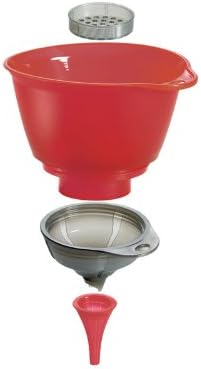 Cuisipro 3 in 1 Funnel Set Red