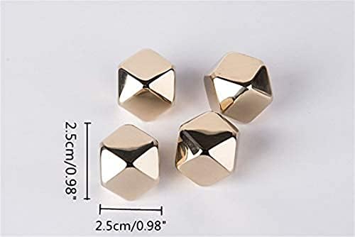 Stainless Steel Rhombus Shaped Whiskey Stones Set Reusable Chilling Rocks Ice Stones Gift for Whiskey Lovers