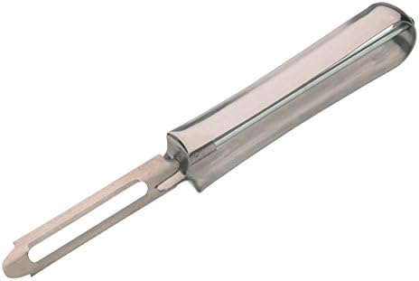 KitchenCraft Swivel Potato Peeler with Blemish Remover, Ideal for Fruit and Veg Peeling, Stainless Steel, 17 cm