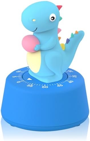 ELE DEPI Mechanical Kitchen Timer for Kids,Wind Up Egg Timer for Cooking.