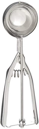 Fox Run Ice Cream/Cookie Dough Scoop, Stainless Steel, 2-1/8-Inch
