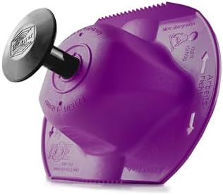 Borner by Reston Lloyd Food Safety Holder for Mandoline Slicers, Cutters & Graters, Protective Finger Guard for Safe Slicing & Grating, Made in Germany, Purple