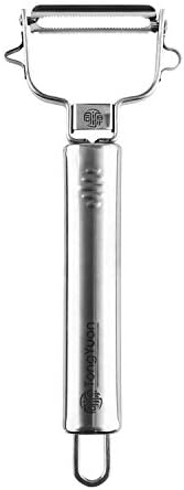 Fruits and Vegetables Peelers -Y Shape Swivel Potato Peeler-Stainless Steel Multifunctional Ultra Sharp Serrated Peeler-Great for Potatoes,Carrot,Apples,Tough-skinned Fruits and Vegetables