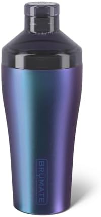 BrüMate Cocktail Shaker 22oz Stainless Steel Shaker, Dark Aura