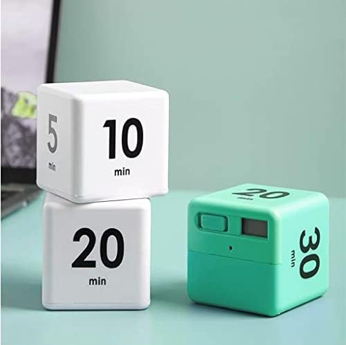 Feilifan Cube Timer, Productivity Cube Flip Timer, 15-20-30-60 Minute