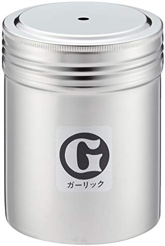 Endoshoji BTY49004 Commercial Seasoning Can, Large, G Can (Garlic), Condiment Container, 18-8 Stainless Steel, Made in Japan