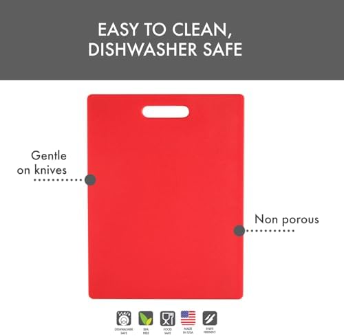 Made from high-density plastic that is conveniently sized at 11x14.5 inches