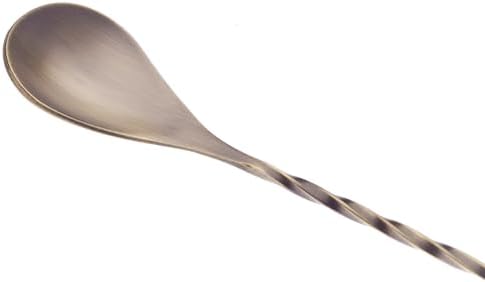 Barfly Teardrop Bar Spoon, 11 13/16" (30 cm), Antique Gold