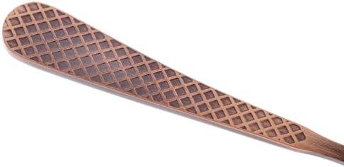 Barfly 13.2-inch Diamond Lattice Etch Bar Spoon, Antique Copper