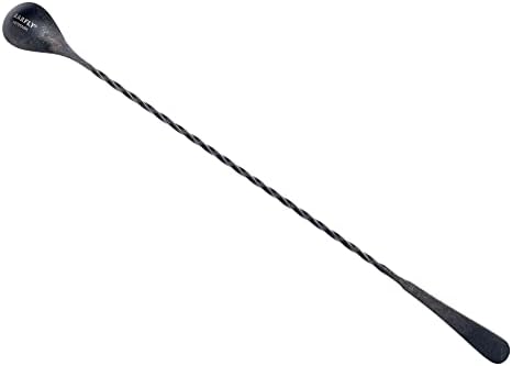 Barfly Japanese Style Bar Spoon, 13 3/16" (33.5 cm), Vintage Black