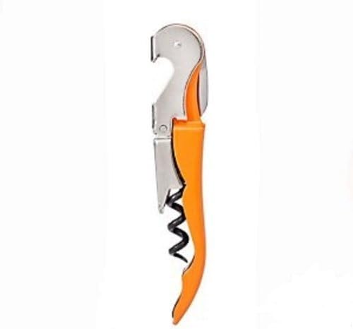 Orange Corkscrew Doubled Hinged Server / Waiters Wine Key #CH004-ORG
