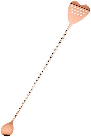 Barfly Bar Spoon, Strainer End 15 3/4" (40 cm), Copper