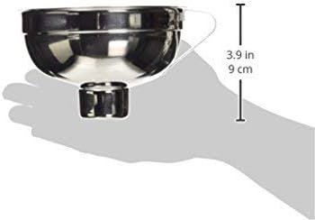 KitchenCraft Home Made Jam Funnel, Traditional, Stainless Steel, 14.5 cm