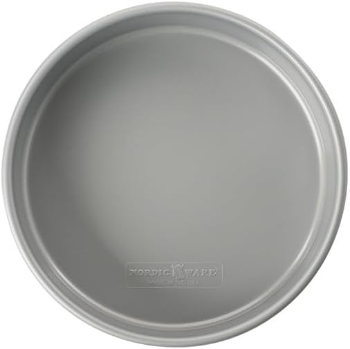 Nordic Ware Brilliant™ Colorful Bakeware 9-Inch Round Pan, Nonstick made without PFAS or PTFE for safe cooking; Reinforced steel rim prevents warping
