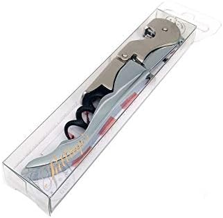 Pulltap's Genuine Slider 900 Waiter's Corkscrew – Double-Hinged Wine Key with Sliding Foil Cutter – Patented Design – Made in Spain – Cromado (Chrome)