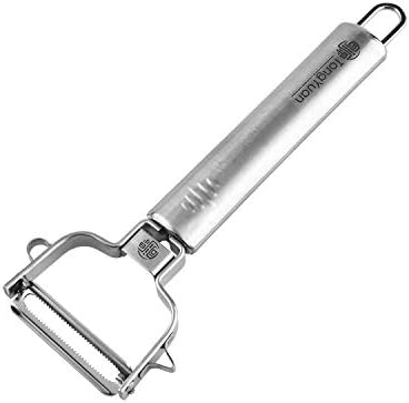 Fruits and Vegetables Peelers -Y Shape Swivel Potato Peeler-Stainless Steel Multifunctional Ultra Sharp Serrated Peeler-Great for Potatoes,Carrot,Apples,Tough-skinned Fruits and Vegetables