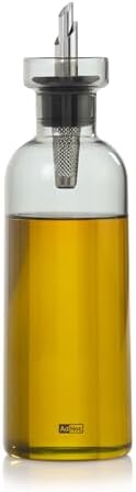 AdHoc AromaPour Oil & Vinegar Dispenser, Grey, 16.6 oz (Pack of 1)
