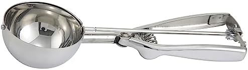 Winco Stainless Steel Disher, 4-Ounce