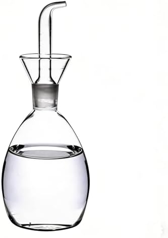 ELETON Planet Glass Oil Decanter and Cruet 10 Ounces