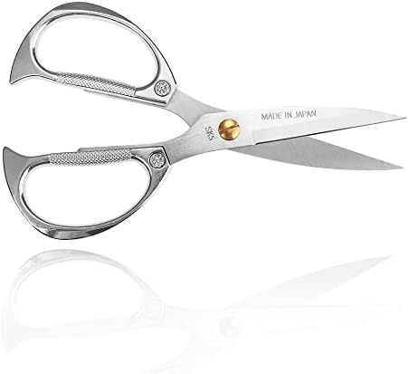 TONMA Kitchen Scissors All-Purpose, Made in Japan, Stainless Steel, TKM-4