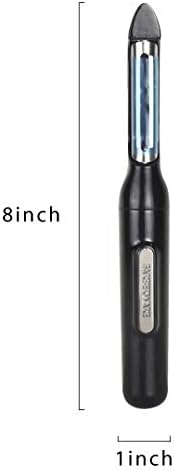 Farberware Pro Euro Vegetable Peeler with Ergonomic Handle, Razor-Sharp Stainless Steel Blade, Built-In Bud Remover, Dishwasher Safe - Potato Peeler for Kitchen