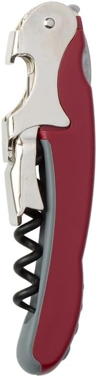 Murano Double Power waiter's corkscrew (Burgundy)