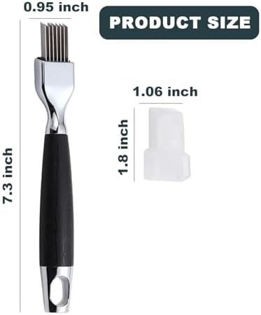 Green Onion Slicer Cutter, Stainless Steel Shred Silk Knife