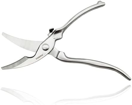 TONMA Poultry Shears, Made in Japan, 10" Japanese Kitchen Shears Heavy Duty