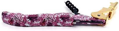 Pulltap's Genuine Collection Floral 900 Waiter's Corkscrew – Double-Hinged Wine Key with Sliding Foil Cutter – Patented Design – Made in Spain – Hawaiian