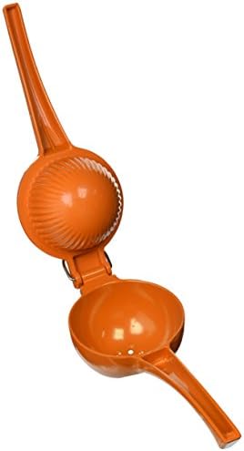 Winco 9 1/8" Orange Aluminum Squeezer