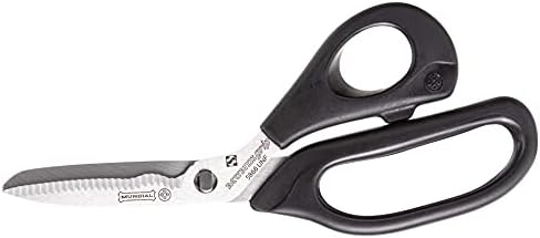 Mundial Take-Apart Black Kitchen Shears – Heavy Duty Stainless Steel Scissors for Cutting Meat, Vegetables & Herbs – Easy-to-Clean, Ergonomic Handle