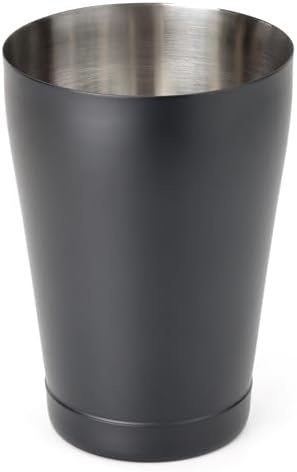 Barfly M37007 Cocktail Tin, Small 18 oz (532 ml), Matte Black