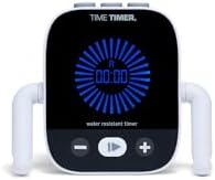 Time Timer Element Water Resistant Visual Timer for Kids – Shower Timer, Bathroom Timer for Brushing Teeth, Chores, Homework & Routines – Rechargeable Portable Countdown Timer with Custom Presets