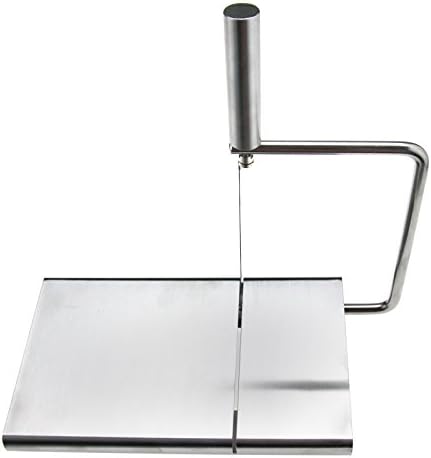 Create idea Practical Stainless Steel Wire Cutting Cheese Slicer Butter Board Kitchen