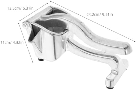 Manual Lemon Juicer Stainless Steel Handheld Citrus Squeezer for Lemons Limes and Small Oranges Kitchen Fruit Juicer Tool for Fresh Juice and Drink Preparation