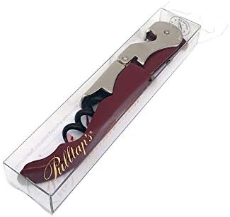 Pulltap's Genuine Slider 900 Waiter's Corkscrew – Double-Hinged Wine Key with Sliding Foil Cutter – Patented Design – Made in Spain – Burdeos (Bordeaux)