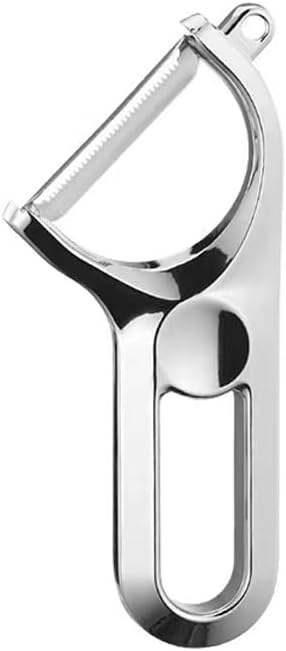 Stainless Steel Vegetable Peeler,Julienne Peeler,Ergonomic Handle U-shape Reduces Hand Fatigue,Potato Peeler,Easy Eye Removal,Perfect for Kitchen Essentials