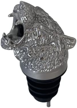 Tiger Wine Aerator Pourer Spout – Funny Wine Gift for Men & Women – Novelty Animal Wine Accessory for Parties & Home Bar