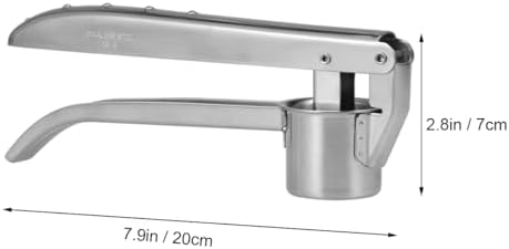 304 Ginger Crusher Garlic Ricer Garlic Mincer Squeeze Tool Press