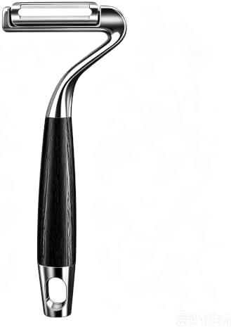Wood Handle Stainless Steel Y Peeler, Potato Vegetable Fruit Peeler