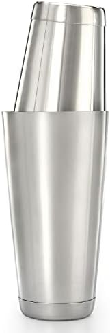 Barfly Soho Cocktail Shaker Tin Set (18 oz and 28 oz), Stainless,M37152
