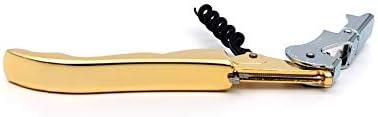 Pulltap's Genuine Slider 900 Waiter's Corkscrew – Double-Hinged Wine Key with Sliding Foil Cutter – Patented Design – Made in Spain – Oro (Gold 24K Flash Gold)