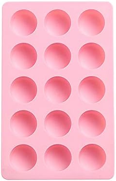 Cute Ice Cube Trays,Round Silicone Ice Trays,Ice Cube Tray (2pcs Round)