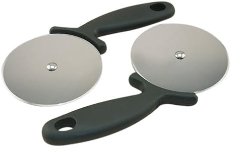 Fashion Large Stainless Steel Pizza Cutter Wheel Slicer Round Cake Cooking Tool