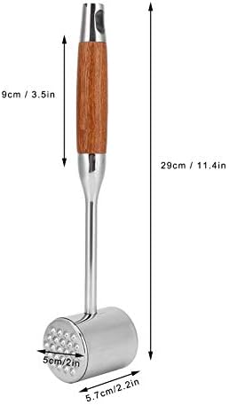 Topyond Meat Tenderizer Tool, Stainless Steel Mallet